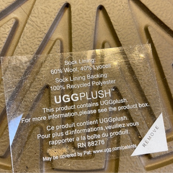 UGG Tazz Platform Slippers Chestnut NWT Size 9 - Picture 9 of 14